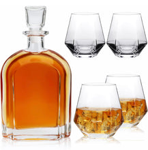 Load image into Gallery viewer, ETCHED GLASSES & DECANTER